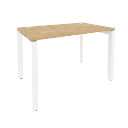 Стол рабочий на П-образном м/к ONIX O.MP-SP-2.7 Тиквуд Светлый/Белый