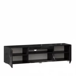 ТВ тумба Бруклин ЛД 685.010.000 М Черный глянец
