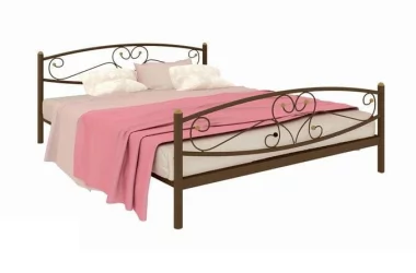 Кровать Каролина Plus 1600х1900 Коричневая