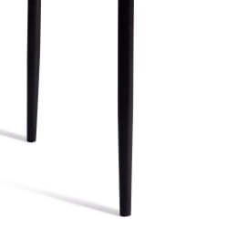 Стул ВЕРТЕР (мод. БC577-ДC) металл, флок, 41 х 52 х 95 см, Греен (зеленый) ХЛР56 / черный / VERTER (mod. BC577-DC) Green HLR56