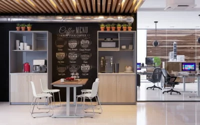 Мини-кухня SCB 120.1 Дуб сонома светлый Металлик