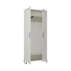 Шкаф двухстворчатый Сидней ЛД 672.020.000 Дуб Крафт Белый