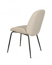 Стул Beetle велюр Бежевый