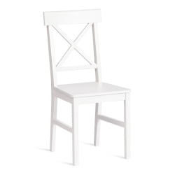 Обеденный комплект Хадсон (стол + 4 стула)/ Hudson Dining Set (mod.0102) МДФ/тополь/меламин, стол: 118х74х73 см, стул: 42,5x46,5x93,5 см, White (белый)