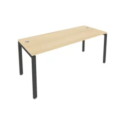 Стол письменный МЕТАЛ СЙСТЕМ Б.СП-5 Акация/Антрацит / METAL SYSTEM