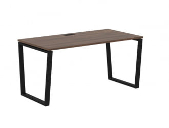 Стол письменный EDIS EVST 1580 Дуб Денвер темный Черный