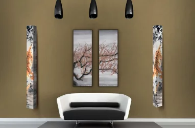 Поворотный зеркальный шкаф Иглу Шелф Арт Венге