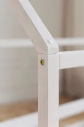 Детская кровать для мальчика в колерованном масле