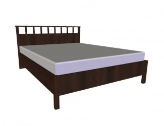 Кровать 180 на 200 Sherlock 46 Орех шоколадный (спальня)