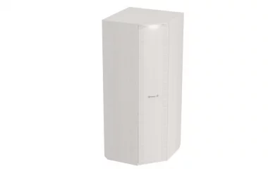 Шкаф угловой Элана №11 Бодега Белая/Сандал матовый Белый