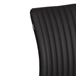 Стул обеденный Monte Carlo TREND, экокожа, черная, 49х51х93 см