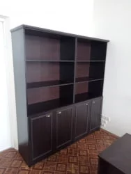 Стеллаж высокий 2-х секционный RHC 180 Венге