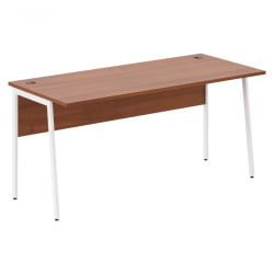 Компьютерный стол IMAGO Plus СП-4P Орех французский Белый