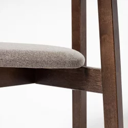 Стул с мягким сиденьем Вега Blue кашемир Дуб золотой