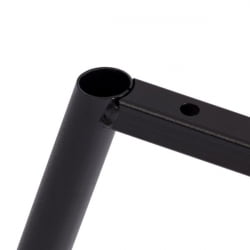 Кухонный стул La Rousse (2 шт. в упаковке) NEW, ткань рогожка, темно-серый, F68, 45х55х93 см