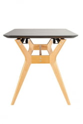 Стол раздвижной Нарвик Ceramic 140-180 Automatic Natur/Dark marble