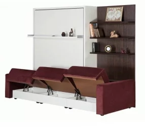 Мебель-трансформер Смарт 1 3-в-1 1600 правый Дуб молочный
