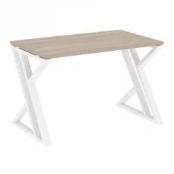 Стол рабочий LOFT VR.L-SRZ-2.7 Металл белый Дуб Аттик