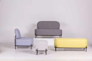 Пуф малый Gawaii Светл серый