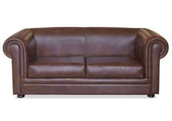 Диван двухместный Версаль Темно-коричневая