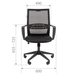 Кресло руководителя Chairman 545 БП Серый