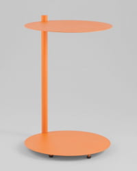 Журнальный столик Siara металл оранжевый