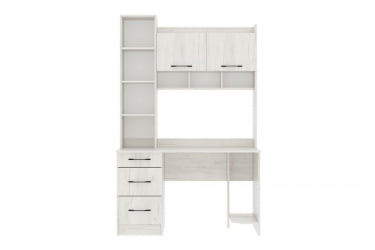 Стол компьютерный ПКС-5 ЛДСП дуб крафт белый