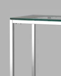 Консоль ТАУН 115x30 Серебро