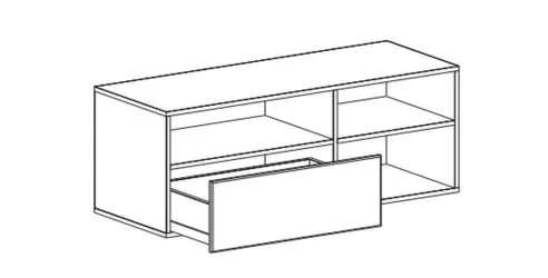 Тумба Кёльн 1220 высокая