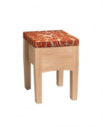 Банкетка ADELE 53 Дуб Сонома/Venzel Coral (спальня)