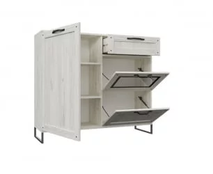 Комод комбинированный Сидней ЛД 672.050.000 Дуб Крафт Белый