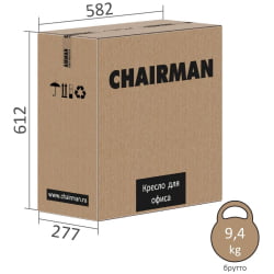 Кресло оператора CHAIRMAN 696 LT N Серый