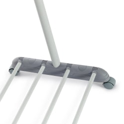 Вешалка ODENT металл, пластик, 86*44*166 см, темно-серый/светло-серый/хром