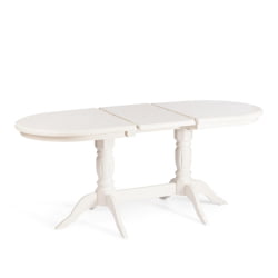 Стол COPPOLA бук, мдф, 140+40x80x77см, Ivory white