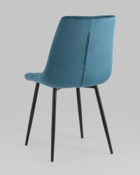 Стул Флекс Нев велюр сине-зеленый 2 шт. / New