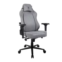Геймерское кресло Arozzi Primo Woven Fabric Grey Black logo