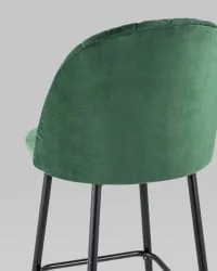 Стул барный Марсель Б велюр Зеленый