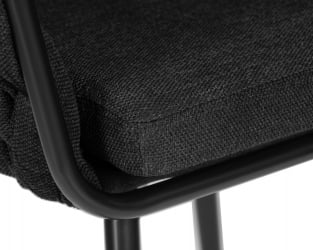 Стул обеденный ДОБРИН МАТИЛДЭ (черная ткань (ЛАР 275-50)) / DOBRIN MATILDA (LAR