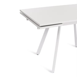 Стол VIGO ЛДСП/HPL/металл, 120 x 80 x 30 х 30 х 75 см, Белый