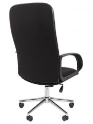 Офисное кресло Chairman 278 Черное Хром