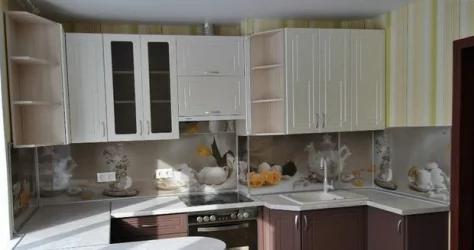 Глянцевый фартук (КОМПОЗИТ) KM 45