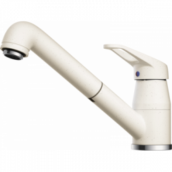 Смеситель Omoikiri Tateyama-S-Wh/Латунь/Гранит/Белый