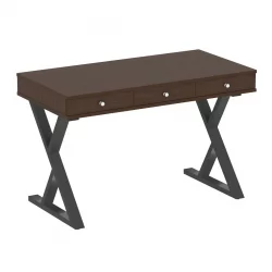 Стол письменный HOME OFFICE VR.SP-1-118.M Венге Цаво/Антрацит металл