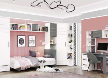 Детская кровать для мальчика Аляска 502.11