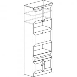 Шкаф барный Инна 605  Денвер светлый