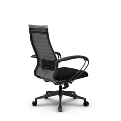 Кресло офисное МЕТТА B 2b 19/K130, Основание 17832 Комплект 4 Светло-серое Черное