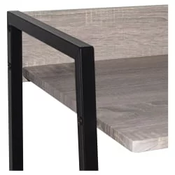 Стол на металлокаркасе BRABIX LOFT CD-003 Дуб антик