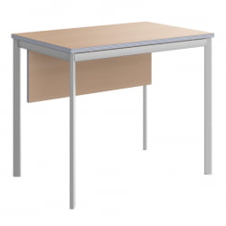 Стол прямой IMAGO-S СП-1.1SD клен алюминий