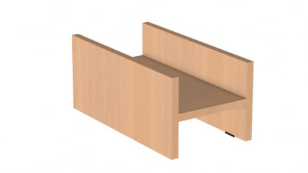 Подставка под сист. блок Р.ПП Крафт белый