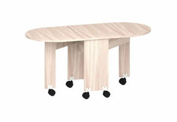 Маленький обеденный стол Баско Ясень Шимо светлый